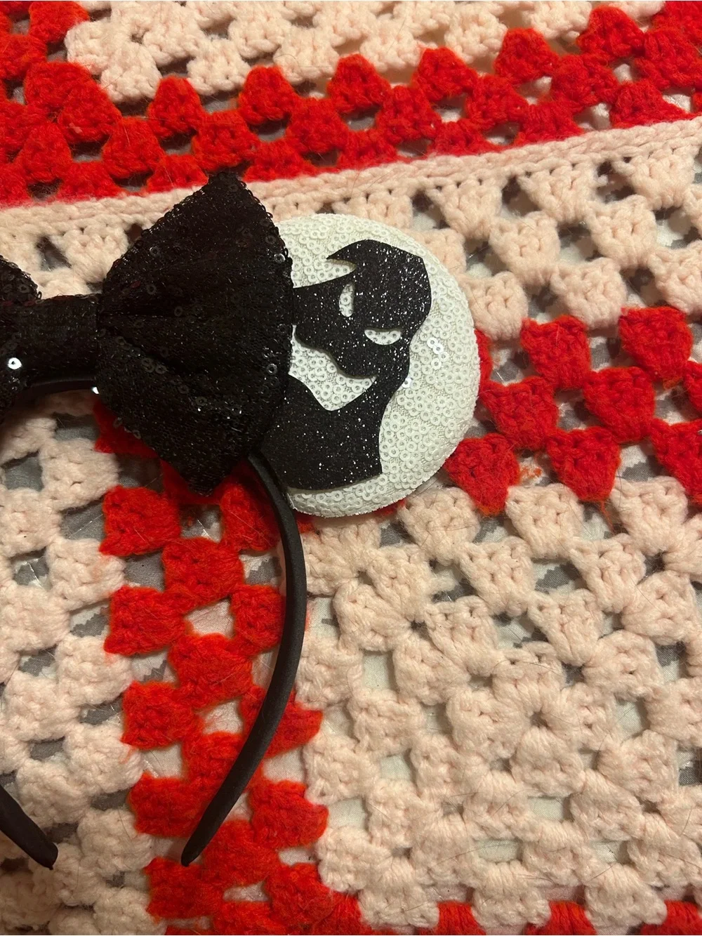 Jack and Oogie mouse ears headband
